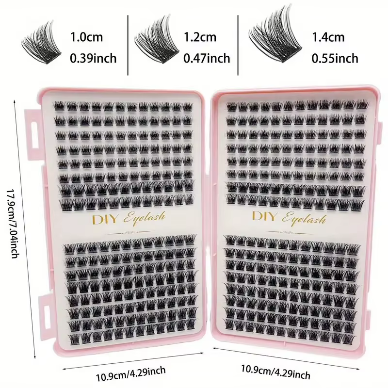 Kit d'extension de cils - Ensemble de cils individuels