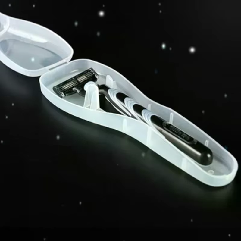 Boîte de rangement pour rasoir Portable pour hommes