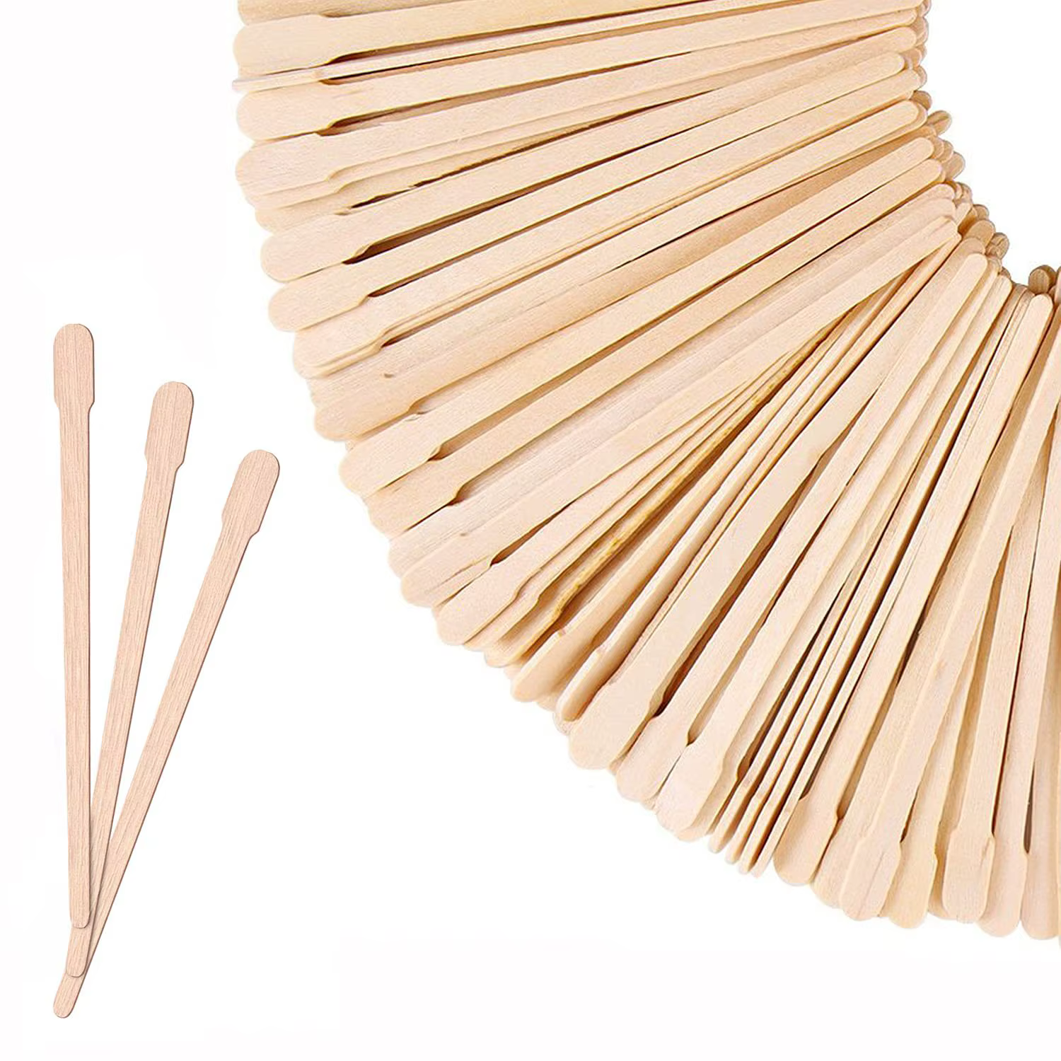 Bâtons de cire en bois