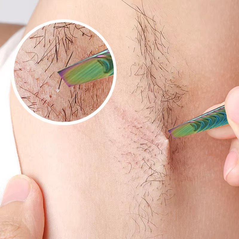 Les pinces professionnelles sont spécialement utilisées dans les salons de beauté pour ramasser les poils des sourcils