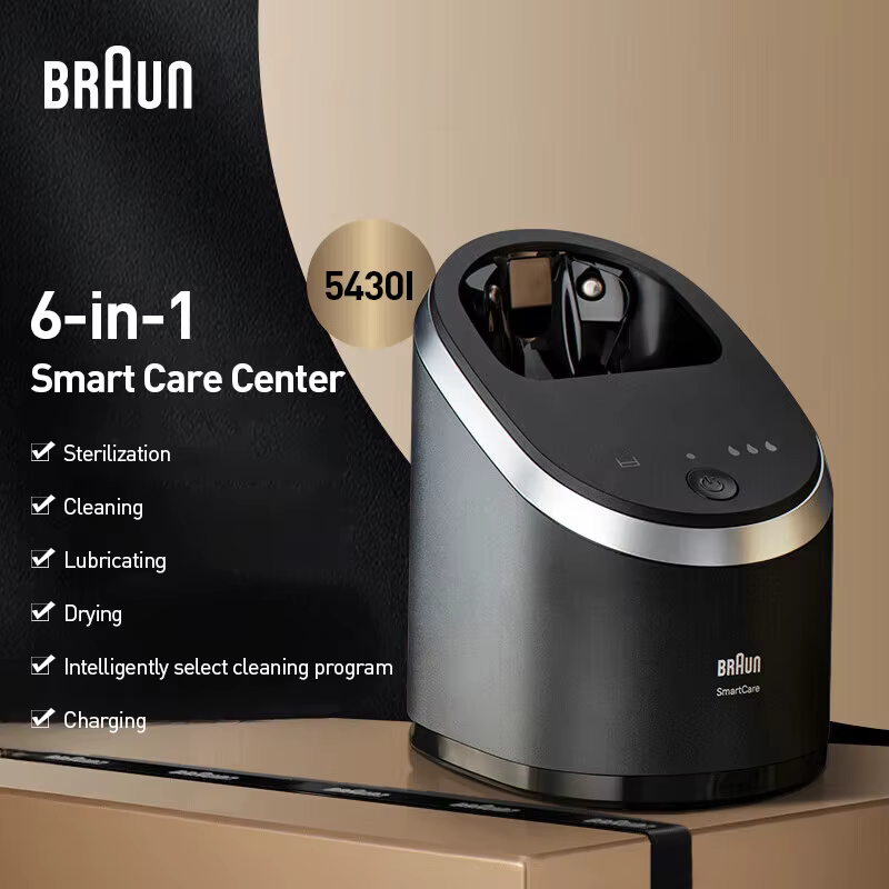 Braun Smart Cleaning Center 5430I Centre de soins pour rasoir électrique intelligent 6 en 1