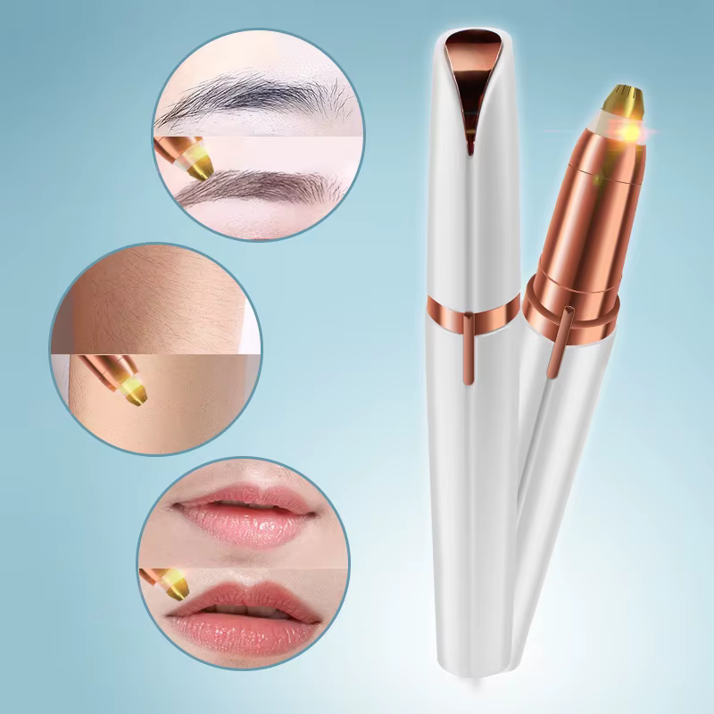 Tondeuse électrique femmes crayon à sourcils épilation automatique beauté batterie modèle