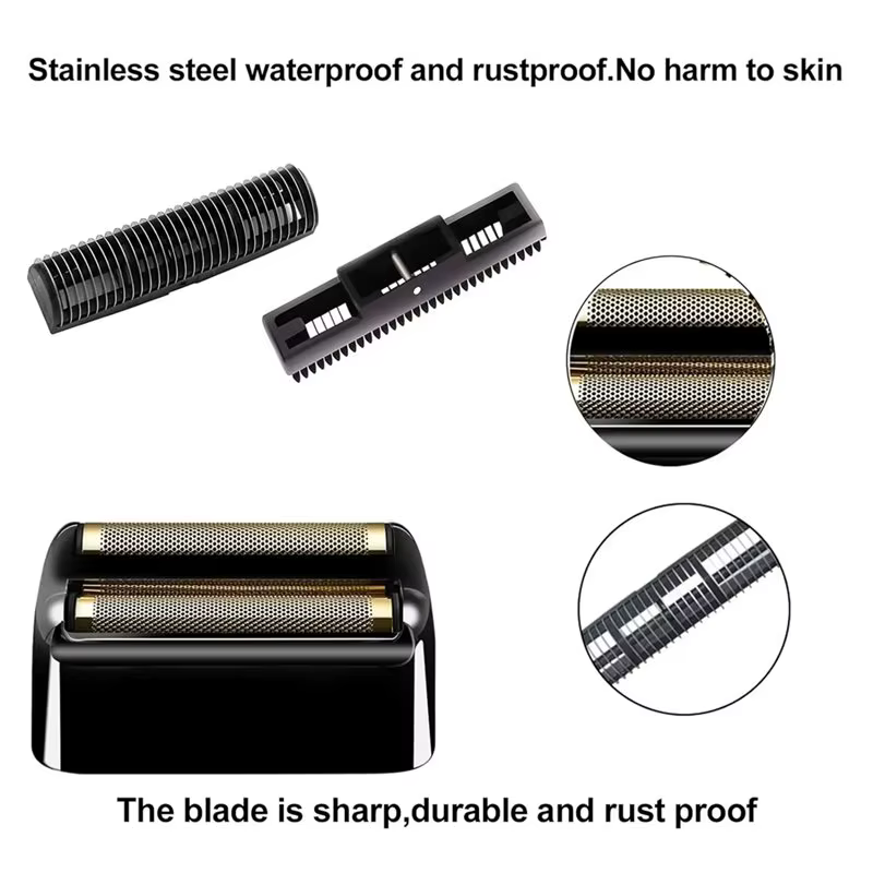 Têtes de rechange professionnelles A52Q-Babylisspro Barberology FXFS2 pour rasoirs électriques à lames dorées – Grande demande des clients