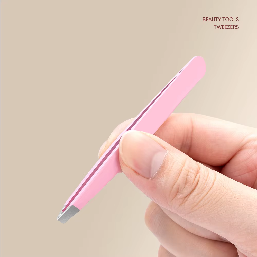 Ensemble de pincettes à sourcils colorées 5 pièces