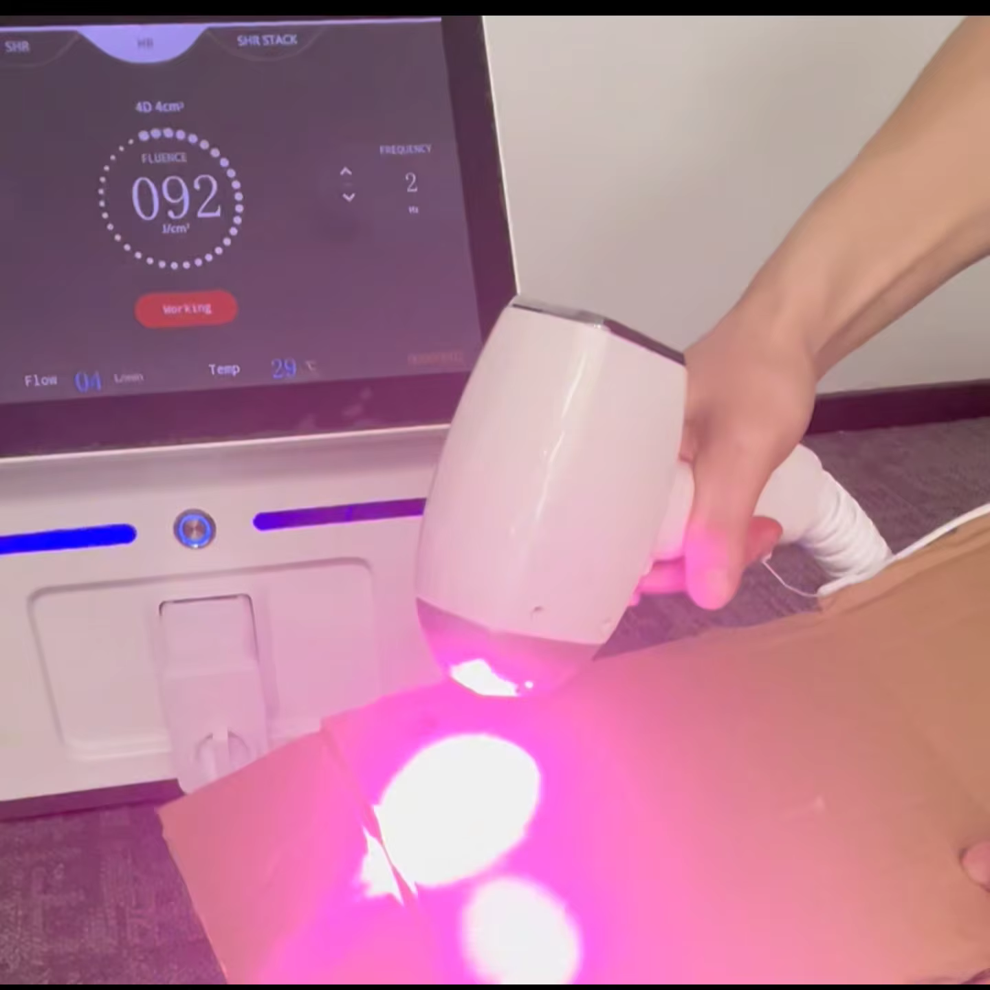 Appareil professionnel d'épilation au laser à diode – 808 nm