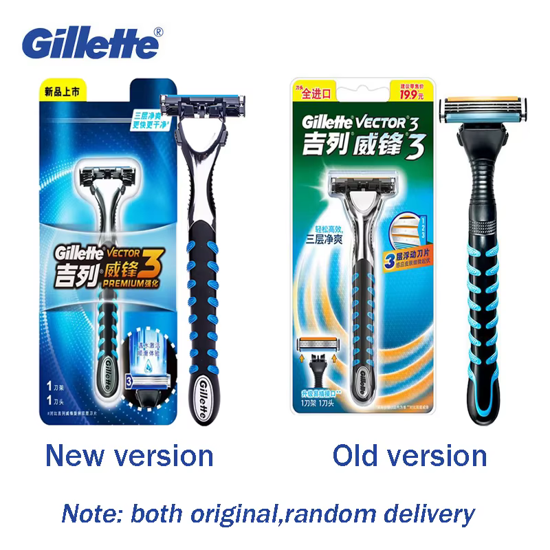 Gillette-Rasoir manuel Vector 3 pour hommes