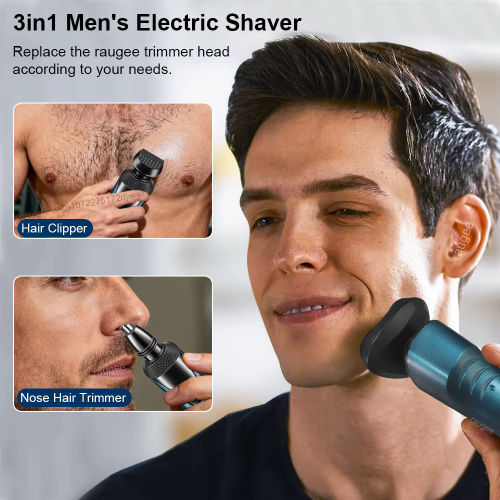 Rasoir rotatif électrique pour hommes