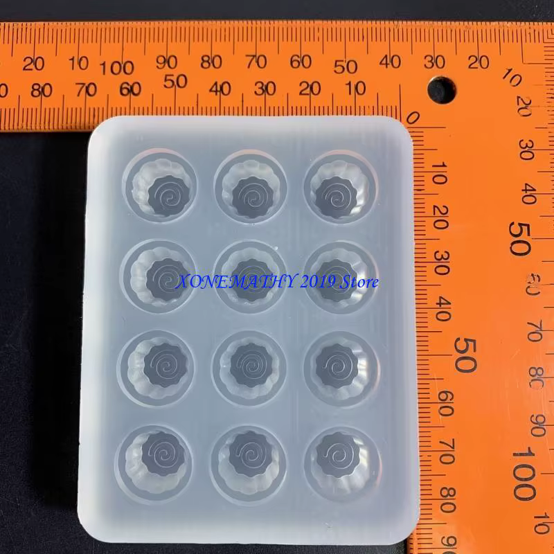 F42F – moule remplissage en Silicone pour sable mouvant, pour fabrication bijoux, pendentifs, porte-clés