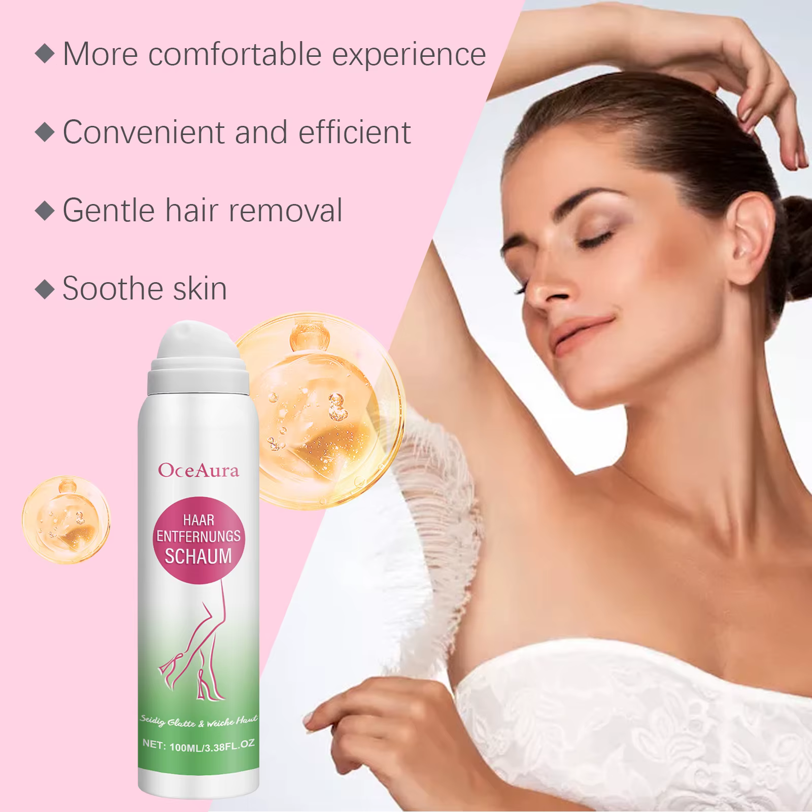 Spray d'épilation indolore