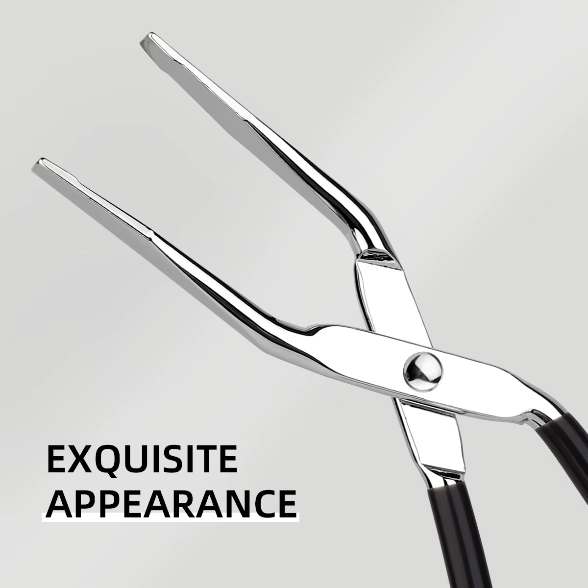 Un outil précis et portable pour les yeux avec pince à sourcils pour l'arrosage des cheveux obliques