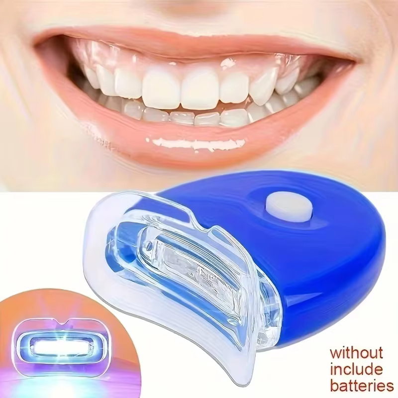 Lumière des dents Lumière des dents LED Lumière bleue Lumière des dents Lumière froide Lumière des dents, Kit de blanchiment des dents, blanchiment des dents sans fil à usage domestique