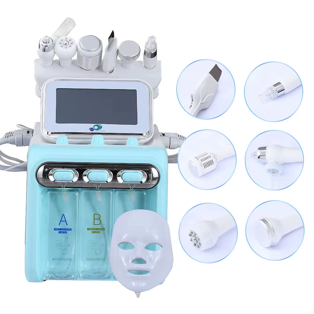 NOUVEAU Appareil de beauté professionnel 7 en 1 Hydro Facial Machine pour un nettoyage en profondeur