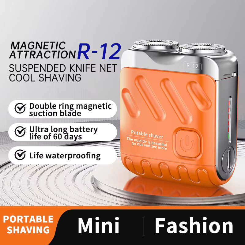 Mini rasoir électrique aste de type C étanche pour hommes