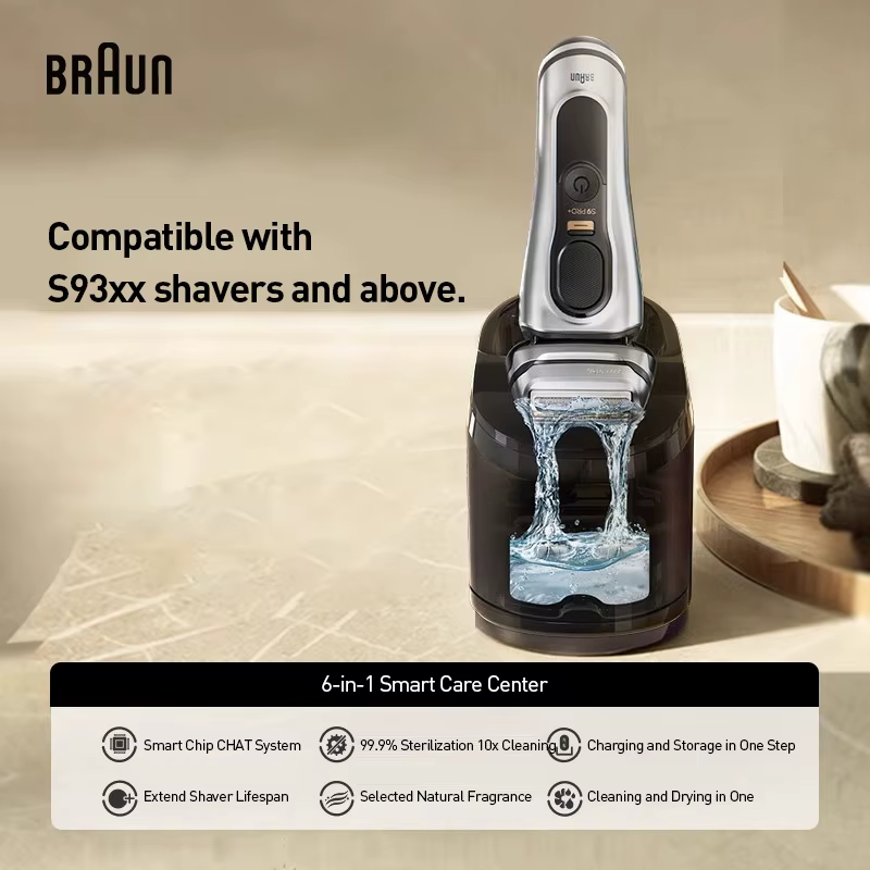 Braun Smart Cleaning Center 5430I Centre de soins pour rasoir électrique intelligent 6 en 1
