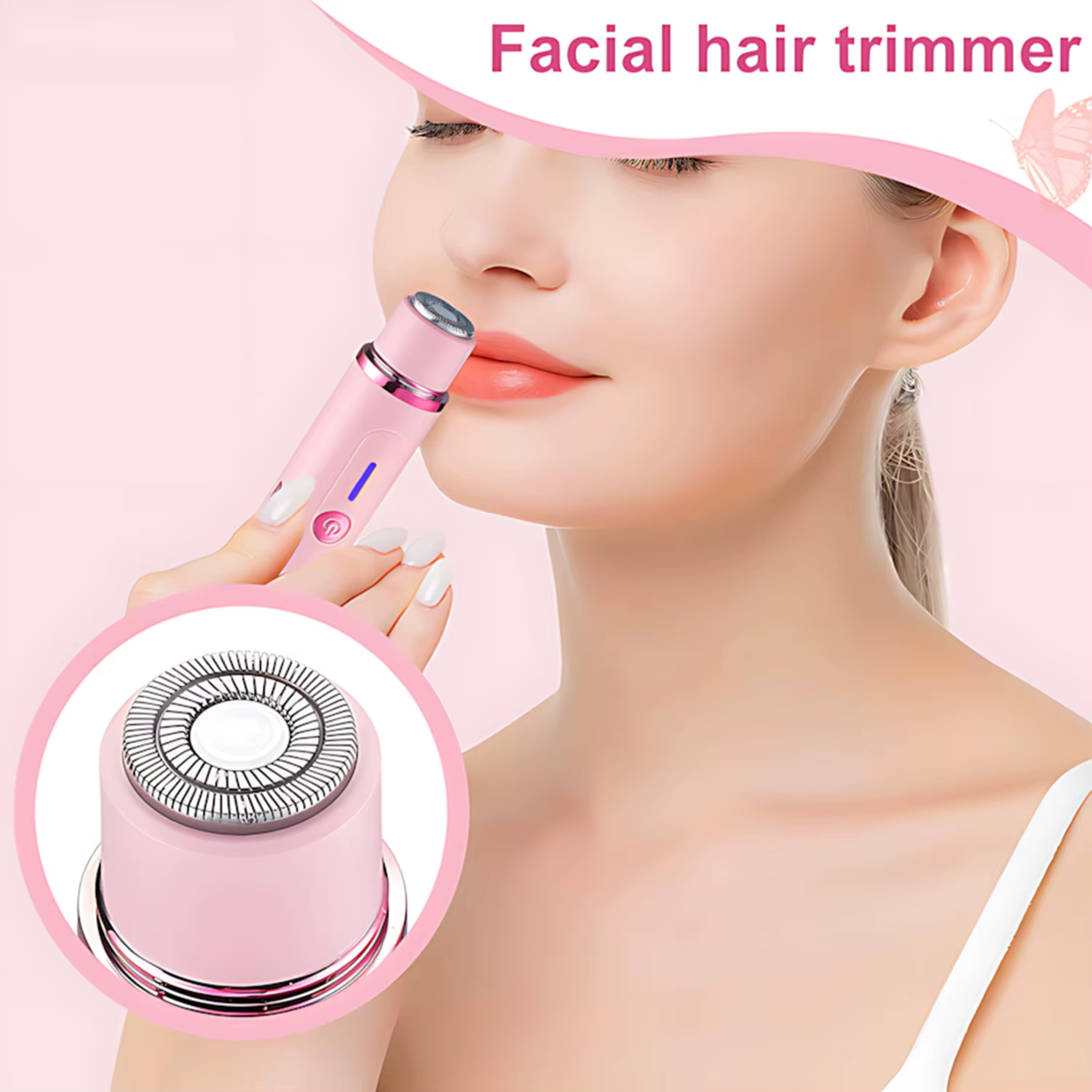 Tondeuse à cheveux électrique pour femme