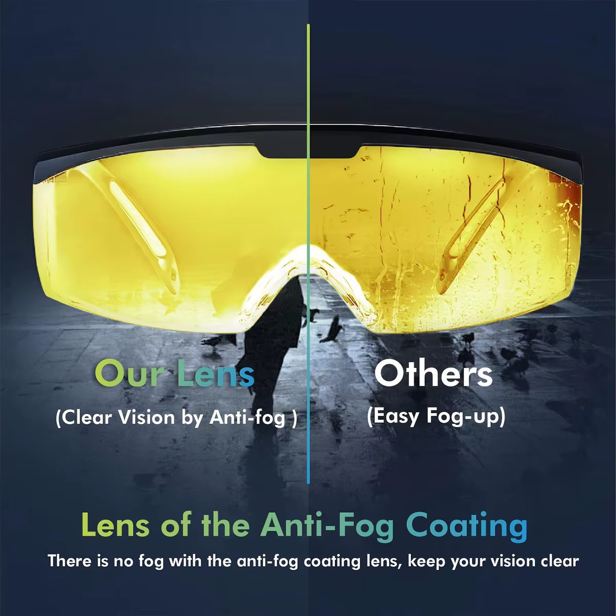 Lunettes de sécurité laser IPL 190-2000nm