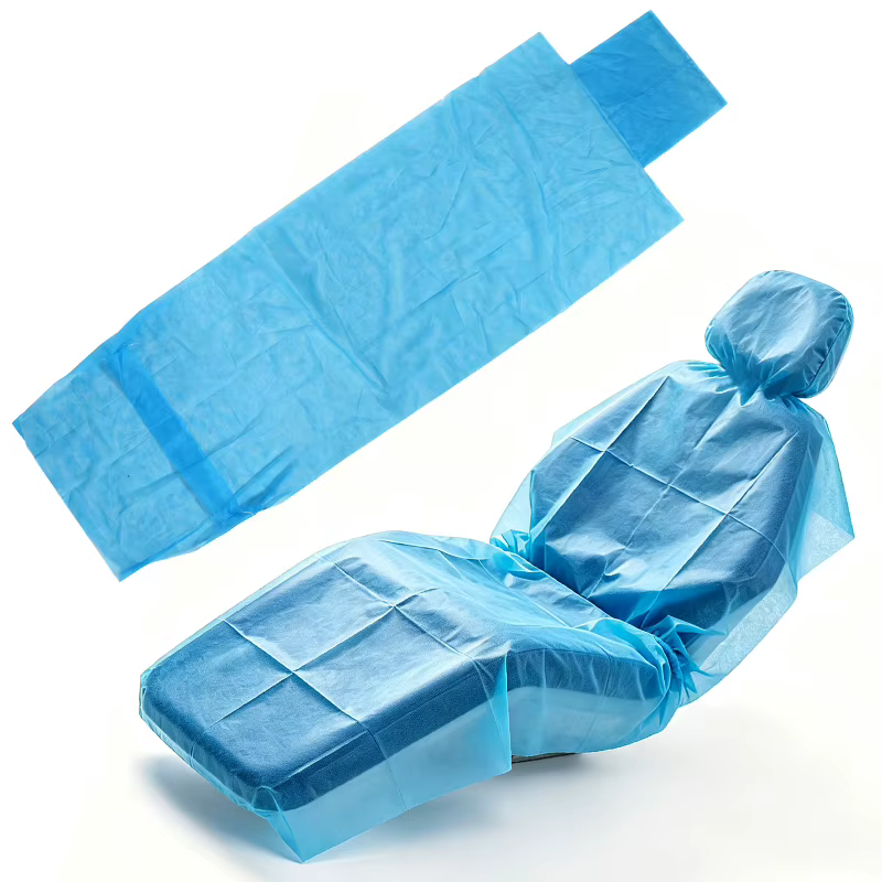 Housse de siège de fauteuil dentaire élastique, imperméable, de protection, protège-sièges dentaires, manchons de protection jetables, coussinets de protection pour les pieds