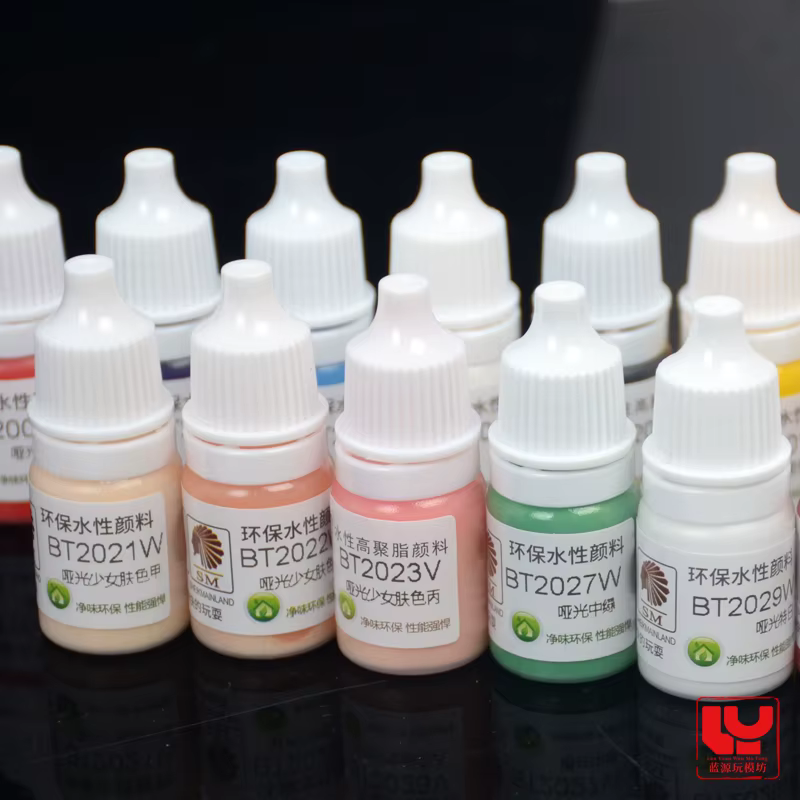 Peinture acrylique mate à base d'eau SM 5 ml, non toxique, pigment d'art professionnel pour la création artistique artisanale, l'assemblage de modèles et les loisirs créatifs