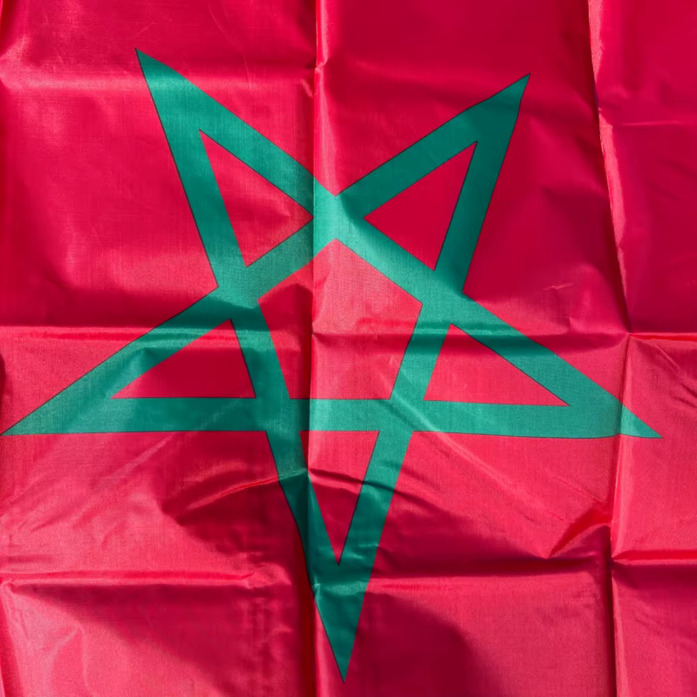 Marocain Feel-Bannière du Royaume du Maroc, 90x150cm, MAR MA