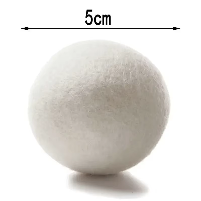 Boules de séchage pour lave-linge, boules de laine pour le séchage des vêtements, adoucissant pour le linge, réutilisables, écologiques, fournitures de lavage
