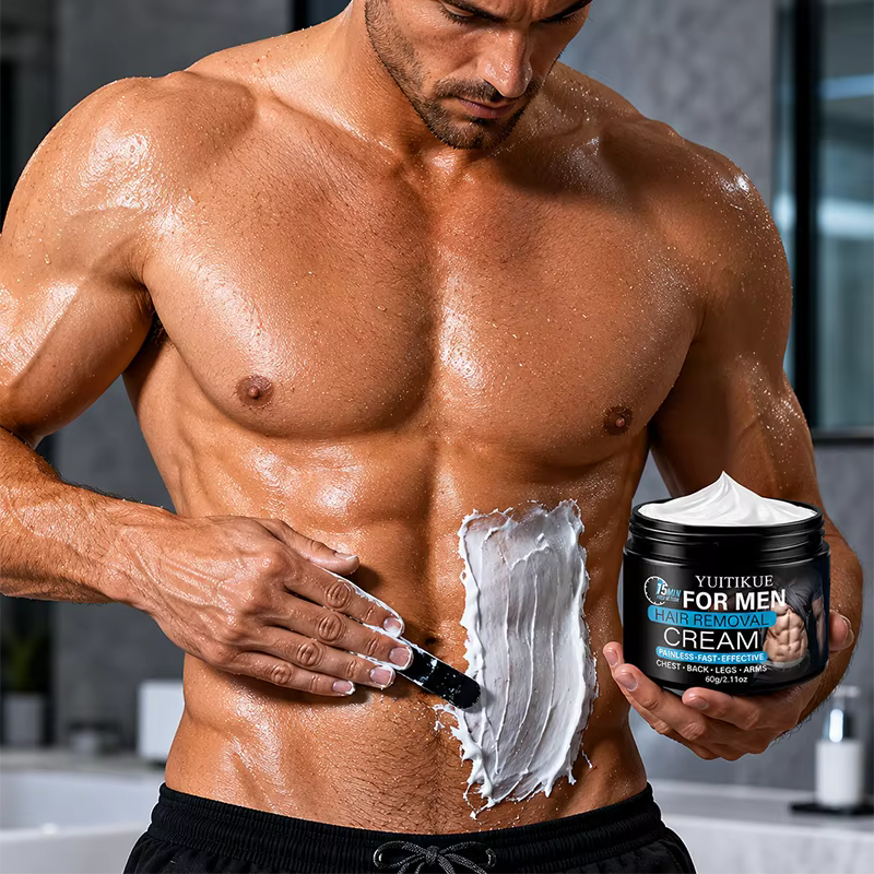 Crème dépilatoire YUITIKUE pour hommes
