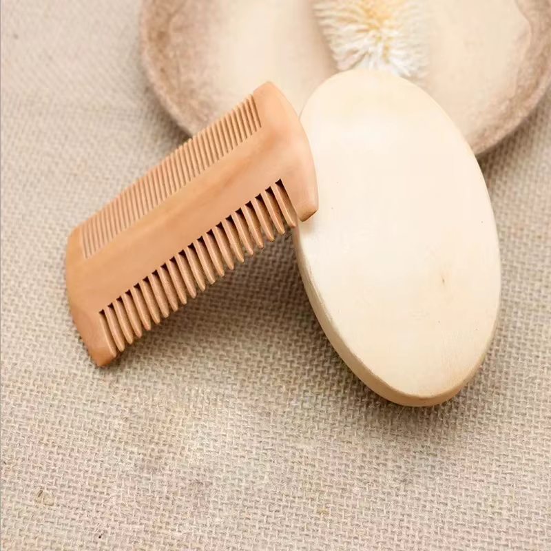 Brosse de rasage professionnelle en bois pour hommes