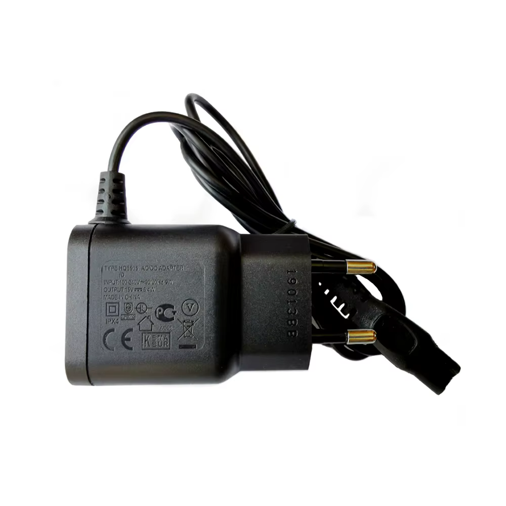 Adaptateur secteur pour rasoir électrique HQ8505 HQ6 HQ7 HQ8 HQ9 AT610 AT920 PT860 RQ360 RQ1050 YS523 YS1107 S5000