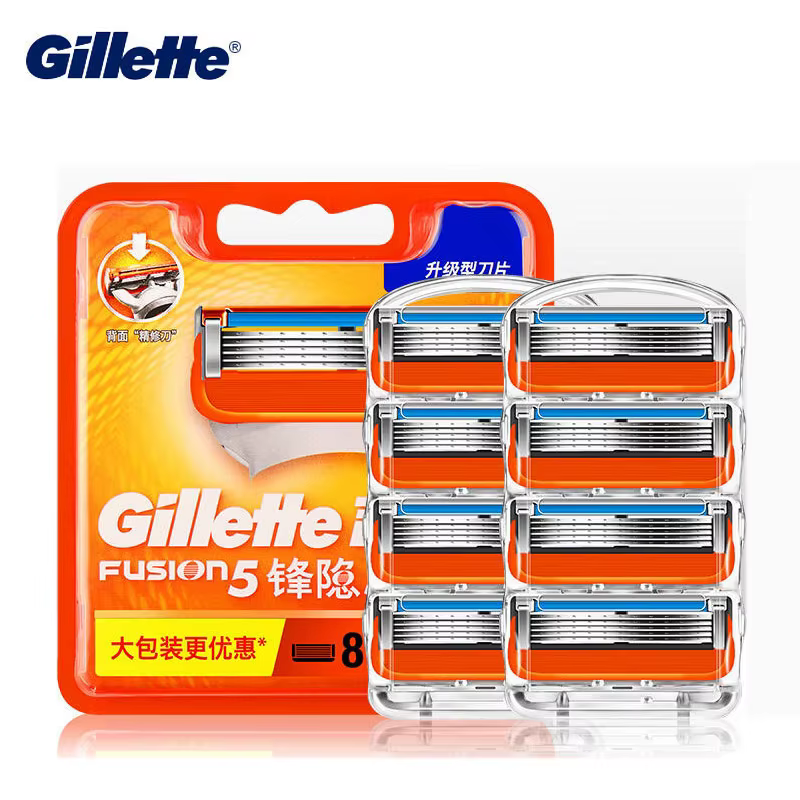 Lames de rasoir originales Gillette Fusion5 5 couches tête