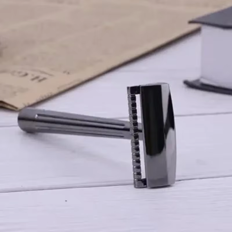 YAQI SE Katana Globe Trotter rasoir de sécurité à bord unique outil de toilettage pour hommes pour un rasage fluide
