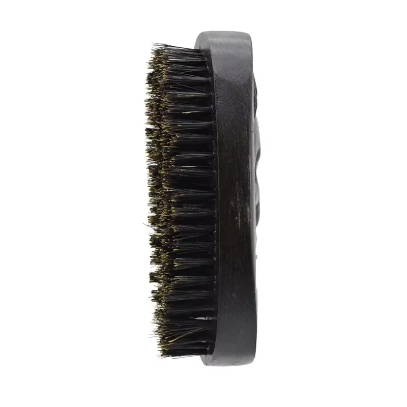 Brosse à barbe professionnelle en poils de sanglier pour hommes