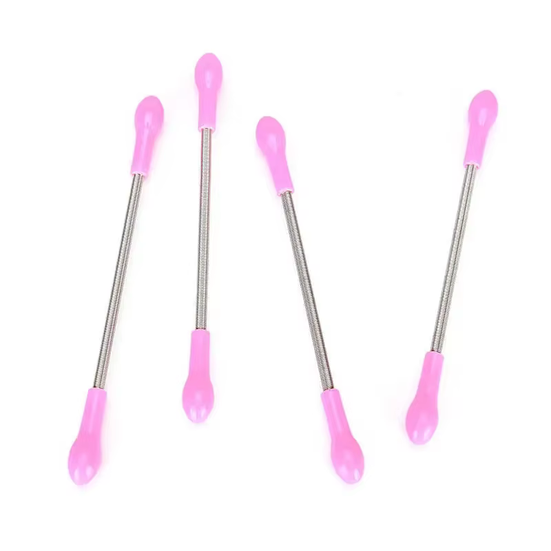 Outil de retrait de courbure de ressort de maquillage libre de poils du visage de femmes