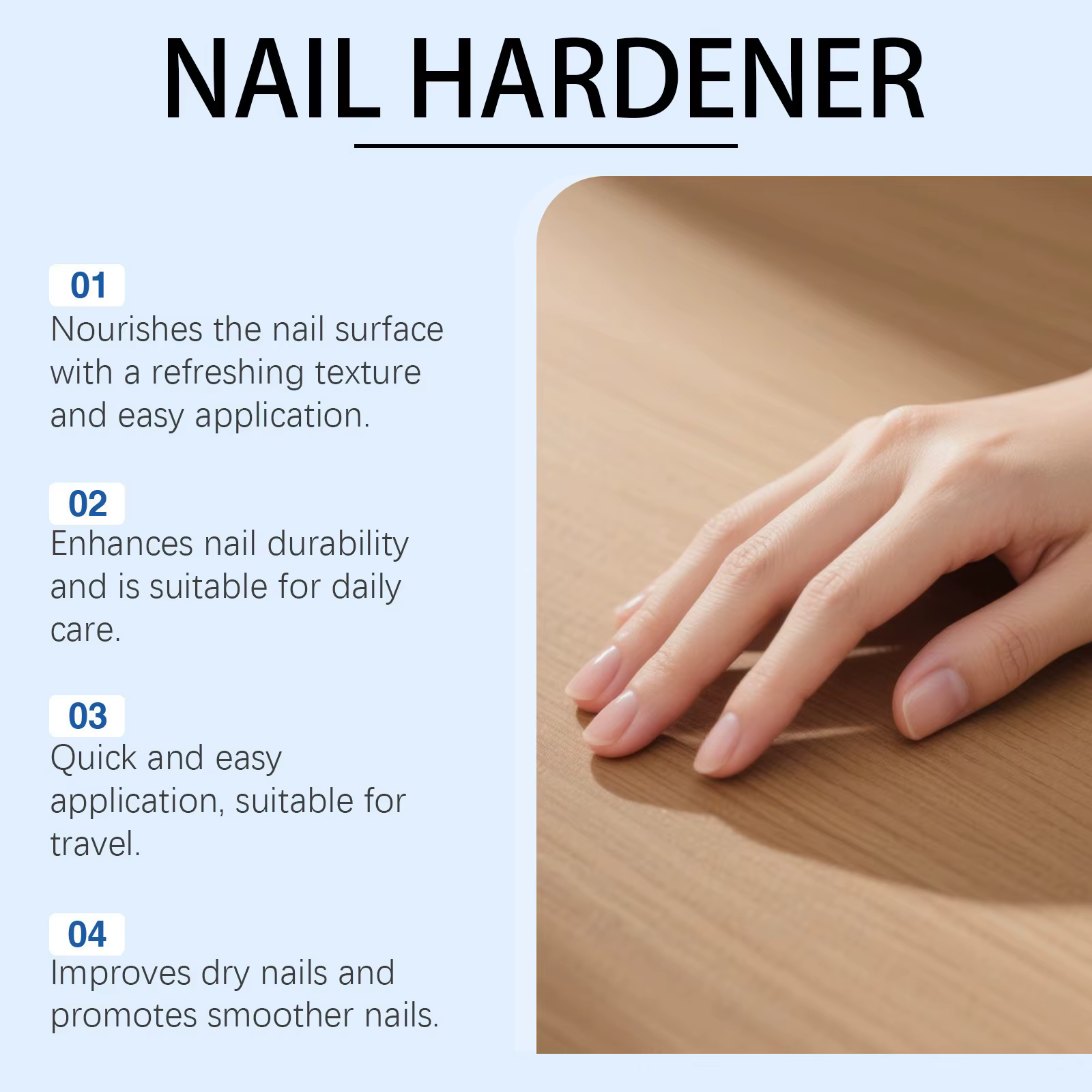 Fortifiant et stimulant la croissance des ongles : 11 ml d'assouplissant naturel pour une résistance accrue et une croissance durable - Réparation des ongles longue durée