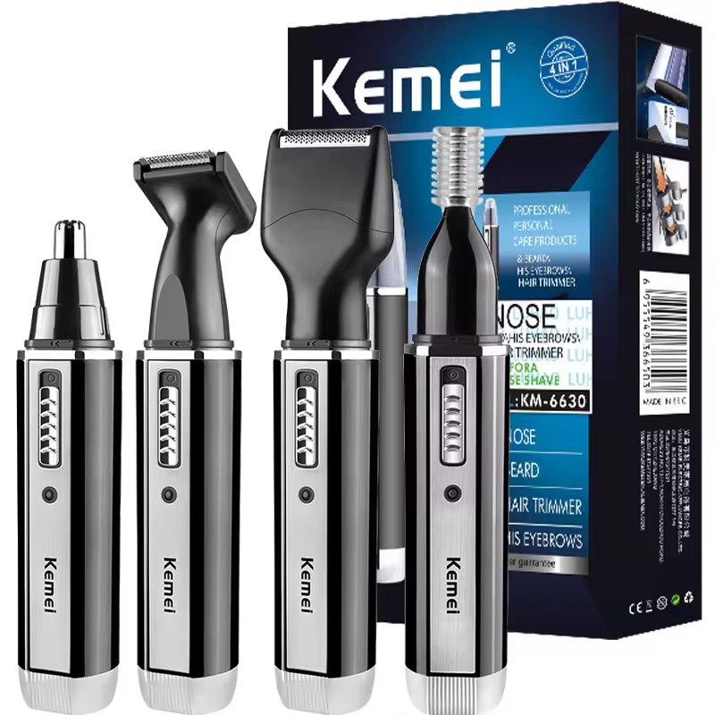 Tondeuse à Barbe Rechargeable 4 en 1 pour Homme