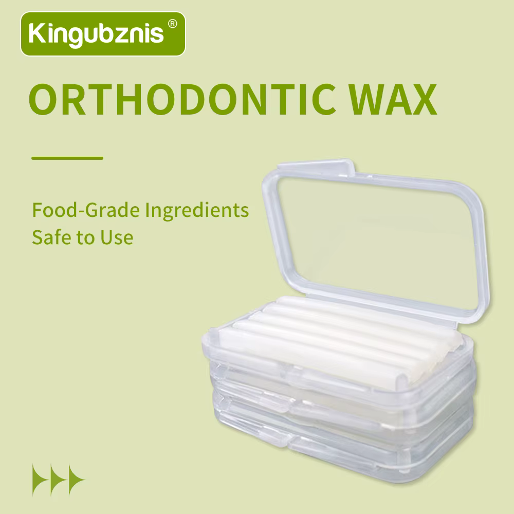 Cire de protection orthodontique, correction des dents, aromatisé aux fruits spéciaux, anti-usure, orthèses de gomme, film de support