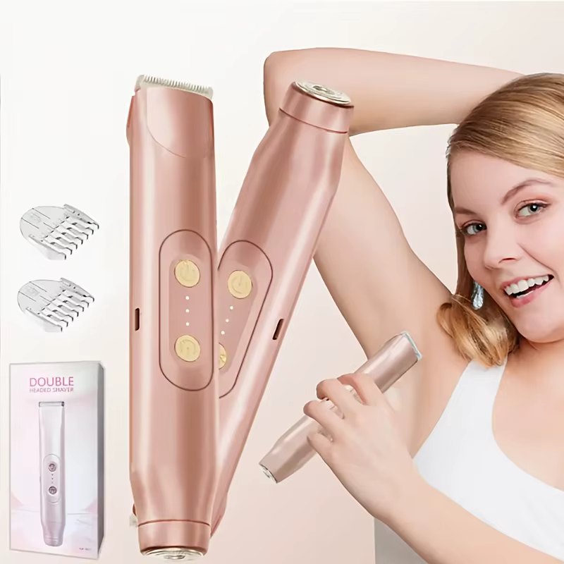 Rasoir électrique pour femmes à double tête
