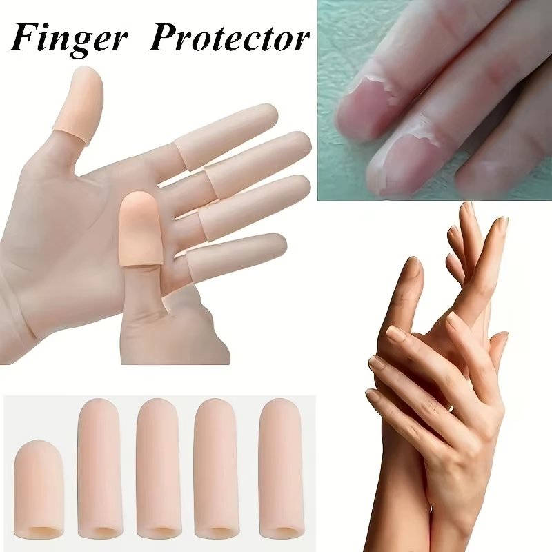 Protège-doigts en Silicone lavables