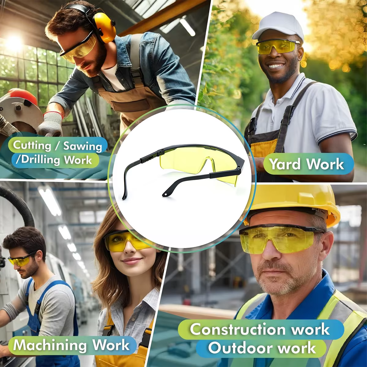 Lunettes de sécurité laser IPL 190-2000nm