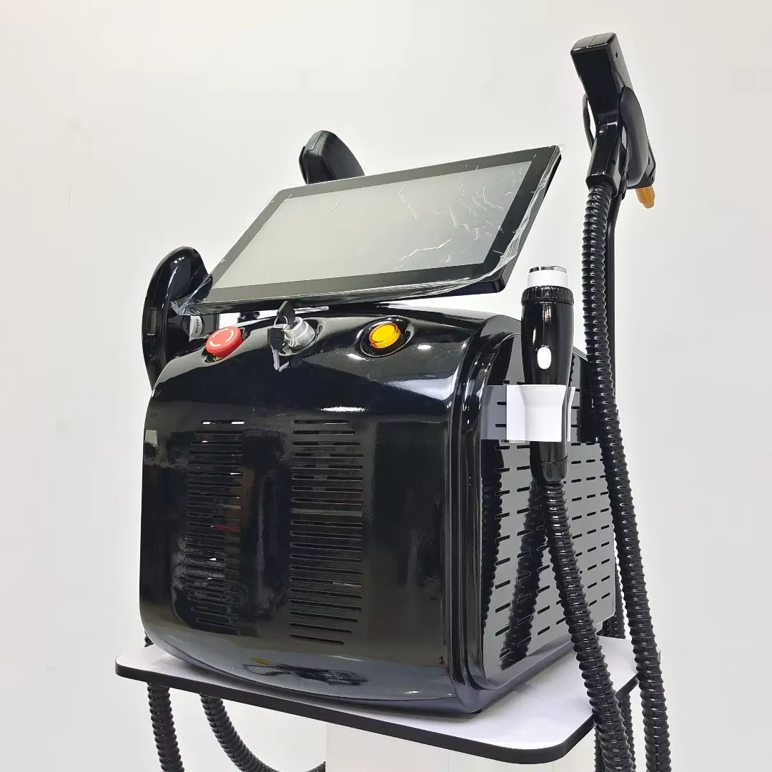 Appareil multifonctionnel de qualité professionnelle 4-en-1 à laser diode 808 nm pour pico-carbone
