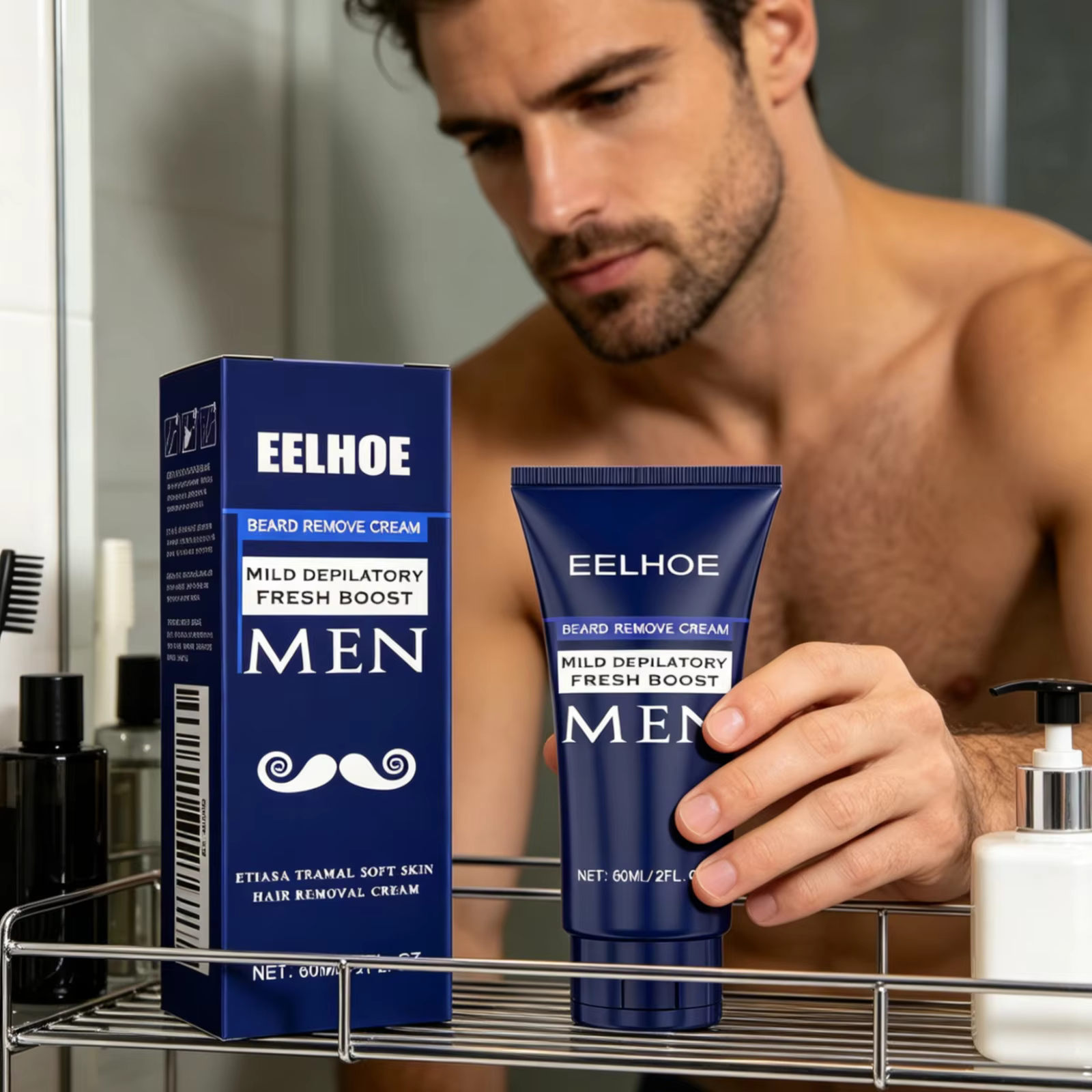 Crème dépilatoire EELHOE pour hommes