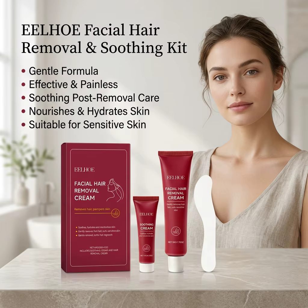 Crème dépilatoire pour le visage
