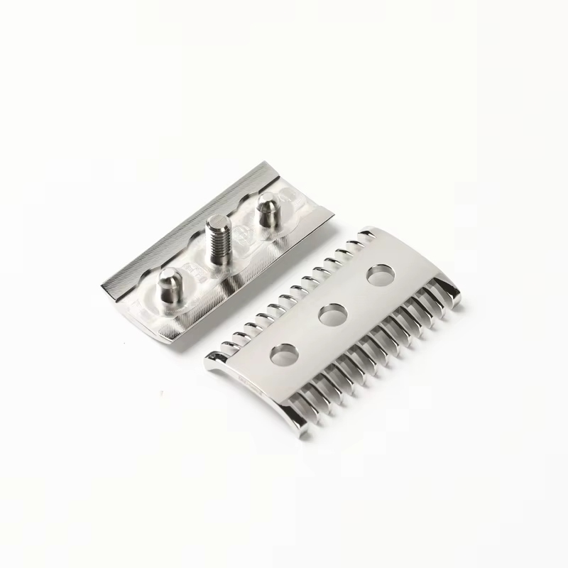 Vente Flash 2026 ! Tête de rasoir de sécurité Yaqi Lex en acier inoxydable poli doux pour accessoires de rasage