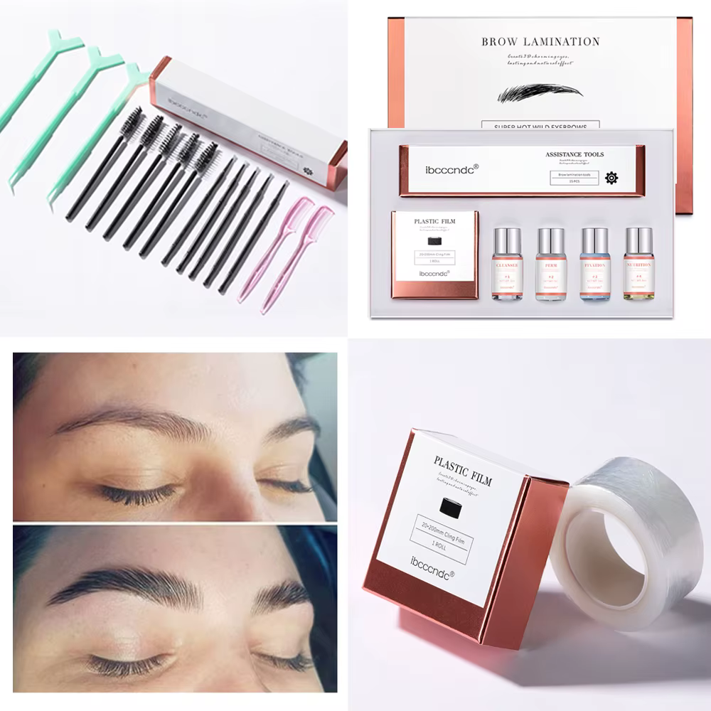 Kit de stratification des sourcils professionnel