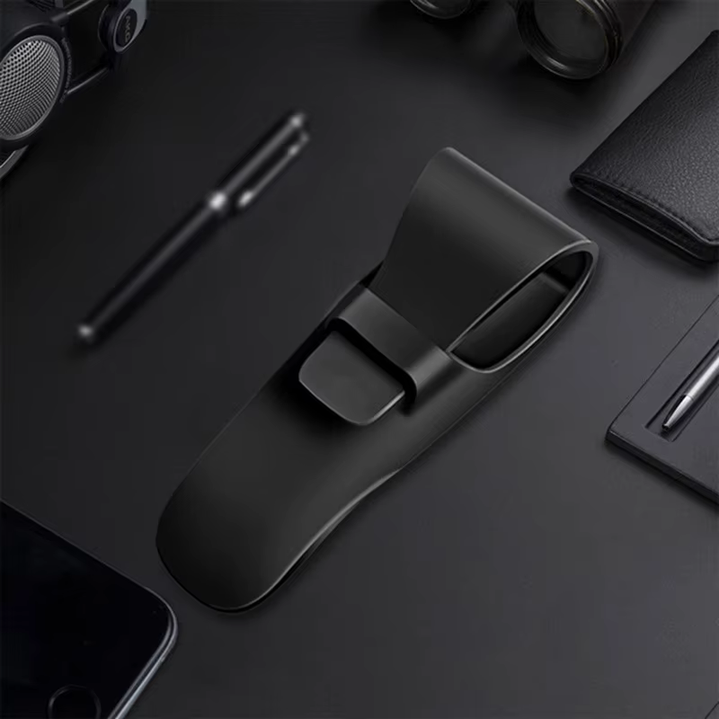 Étuis pour rasoir adaptés à la valise Portable en Silicone noir de haute qualité