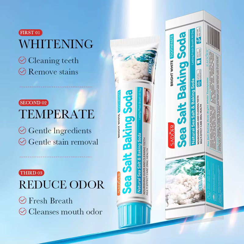 Dentifrice Menthe Soin Dentaire Anti-Caries Rafraîchit l'Haleine Élimine les Plaques Nettoyage en Profondeur Protège Renforce les Dents 30ml/100g