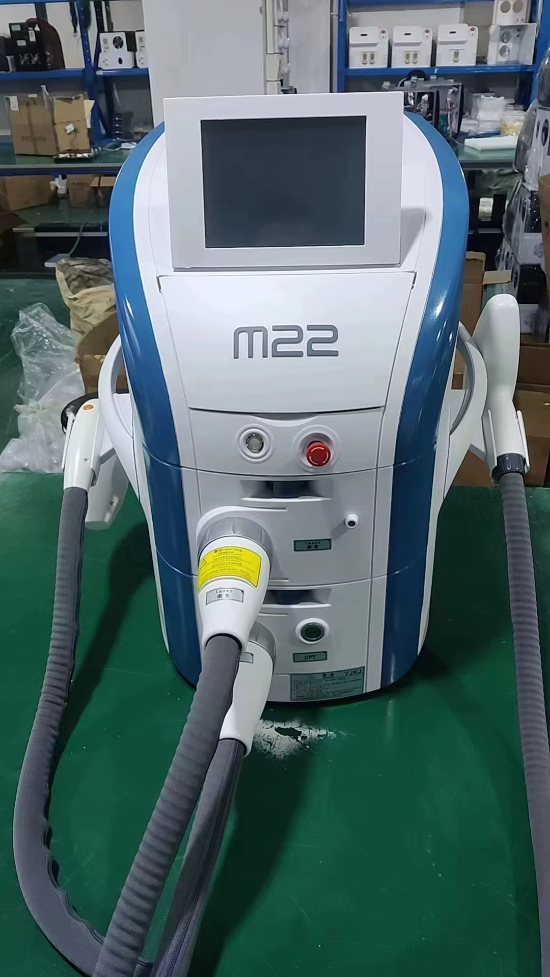 Machine laser IPL M22 2 en 1 OPT pour rajeunissement cutané