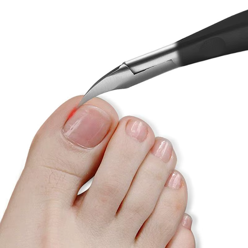 Coupe-ongles pour ongles incarnés, bouche tranchante, pinces de pédicure obliques, manucure, outils de soins des pieds, cuticules professionnelles