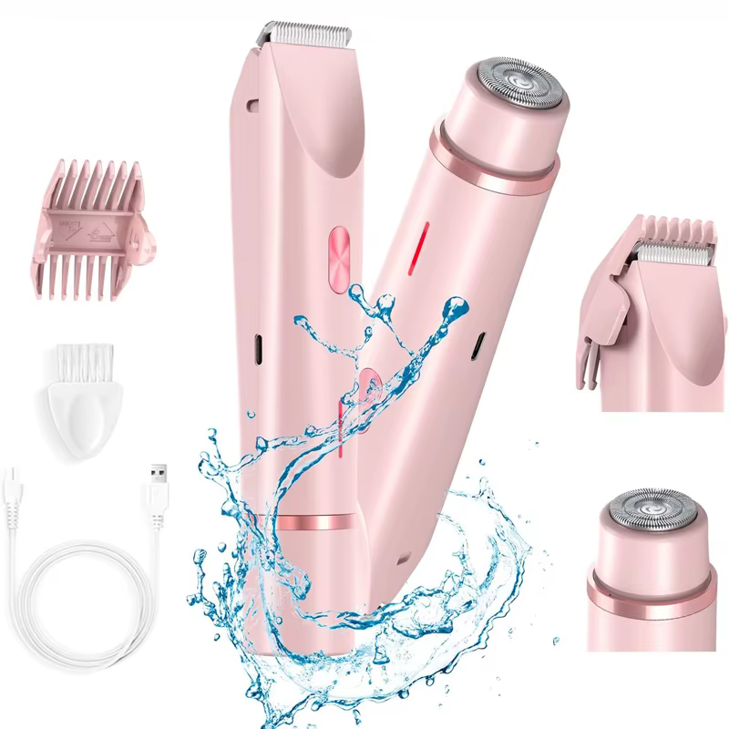 Rasoir Électrique 2 en 1 pour Femme