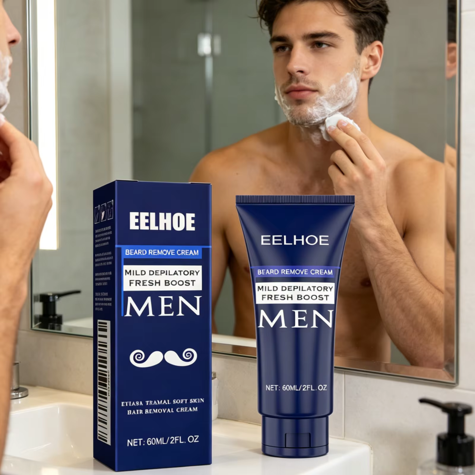 Crème dépilatoire EELHOE pour hommes