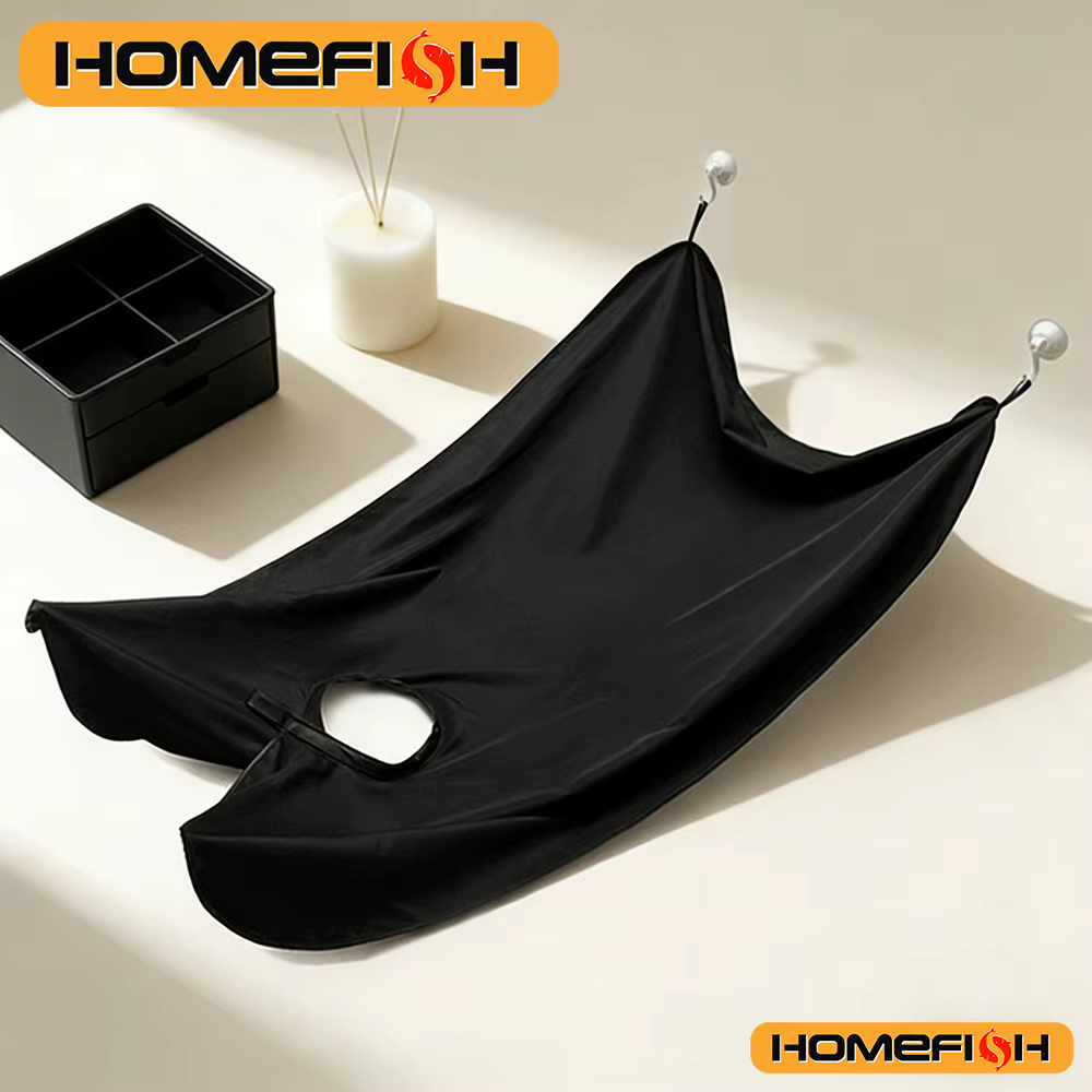 Bavette de rasage pour homme - Cape de protection