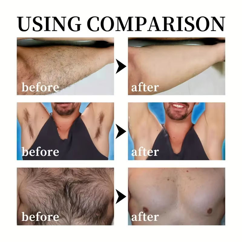 Crème d'épilation professionnelle pour hommes 50g